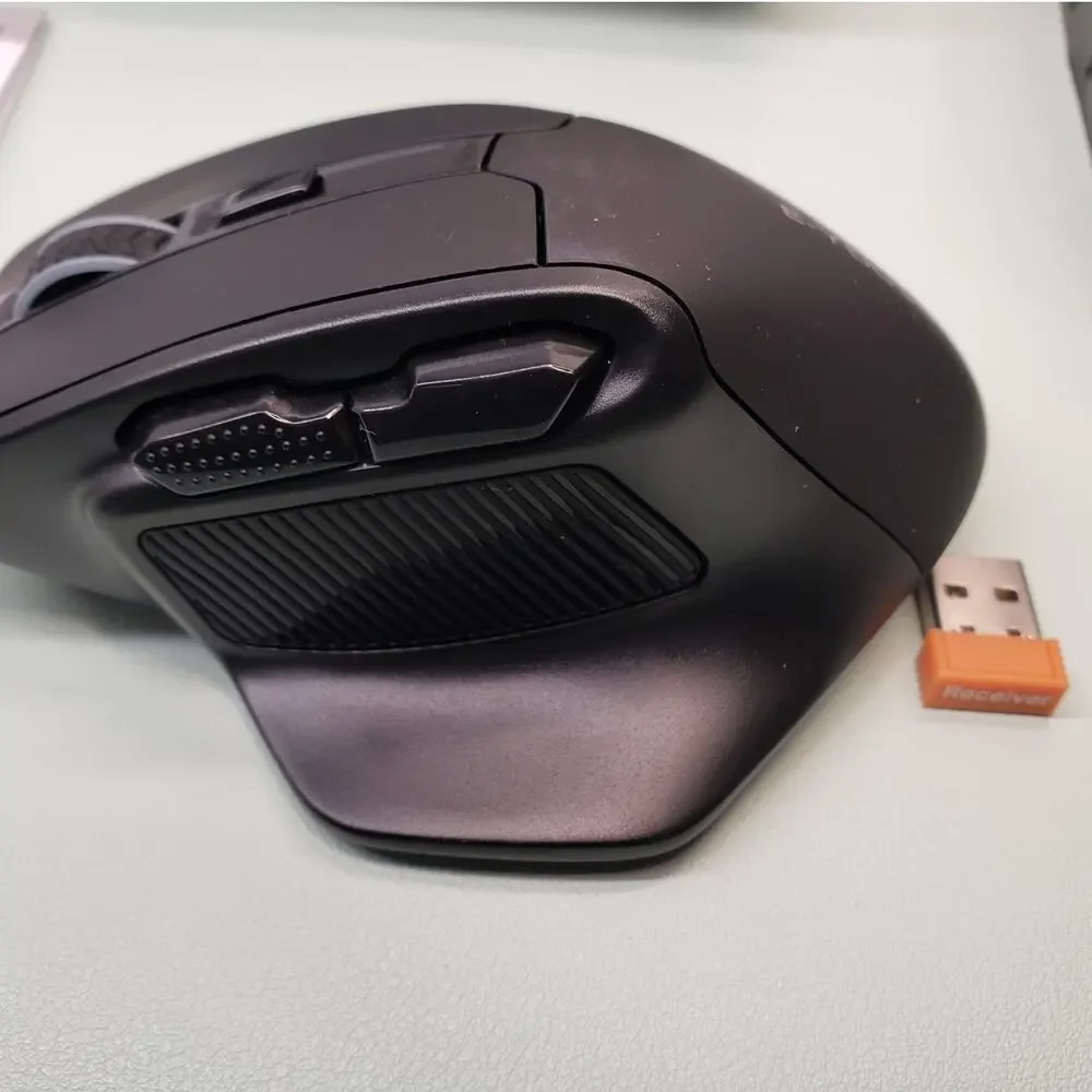 E-YOOSO X-31 Ergonomic Large Wireless Mouse – 4800 DPI, 6-Button Design (Black)